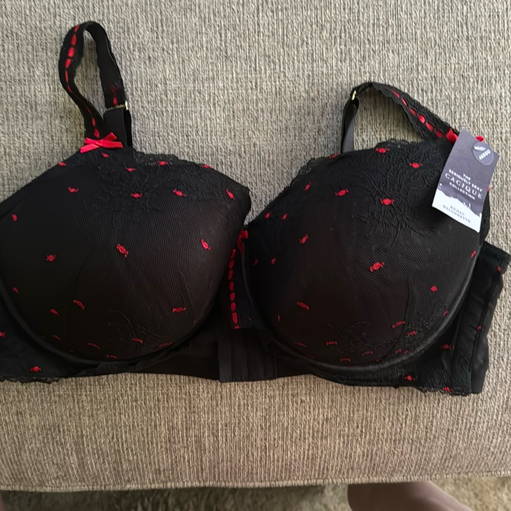 Black bra